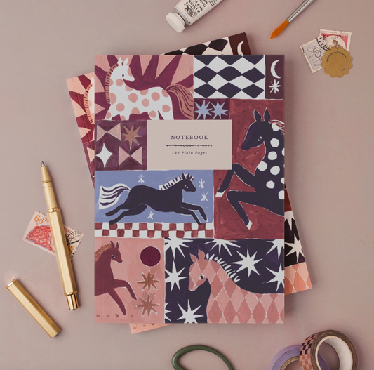 Wild & Free Notebook | Plain Page Journal