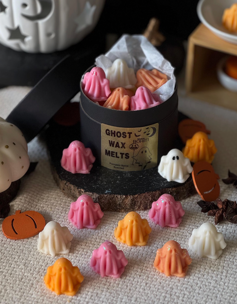 Spooky Ghosts - Handmade Wax Melts Box