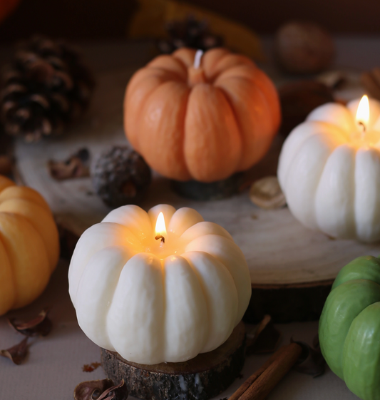 Cream Pumpkin Soy Wax Candle