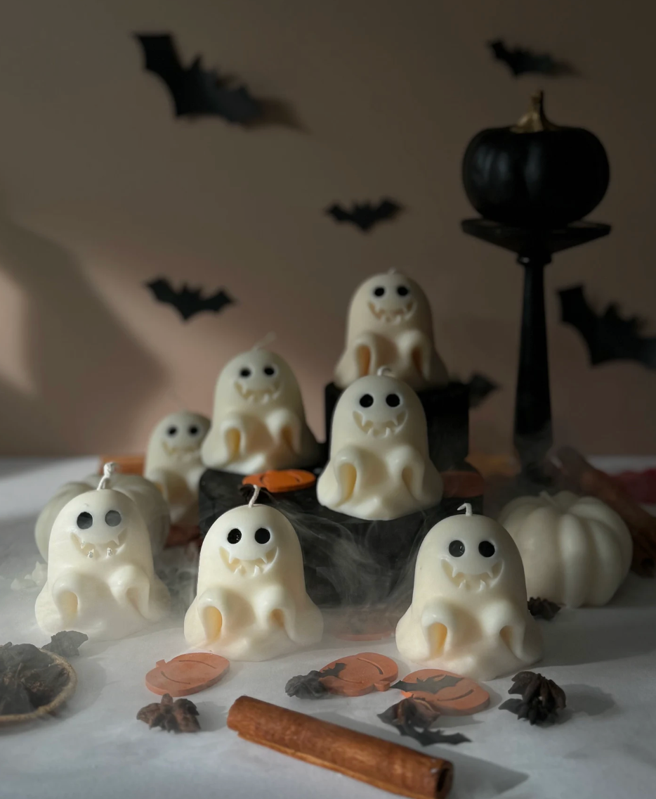 Cheeky Soy Wax Ghost Candle