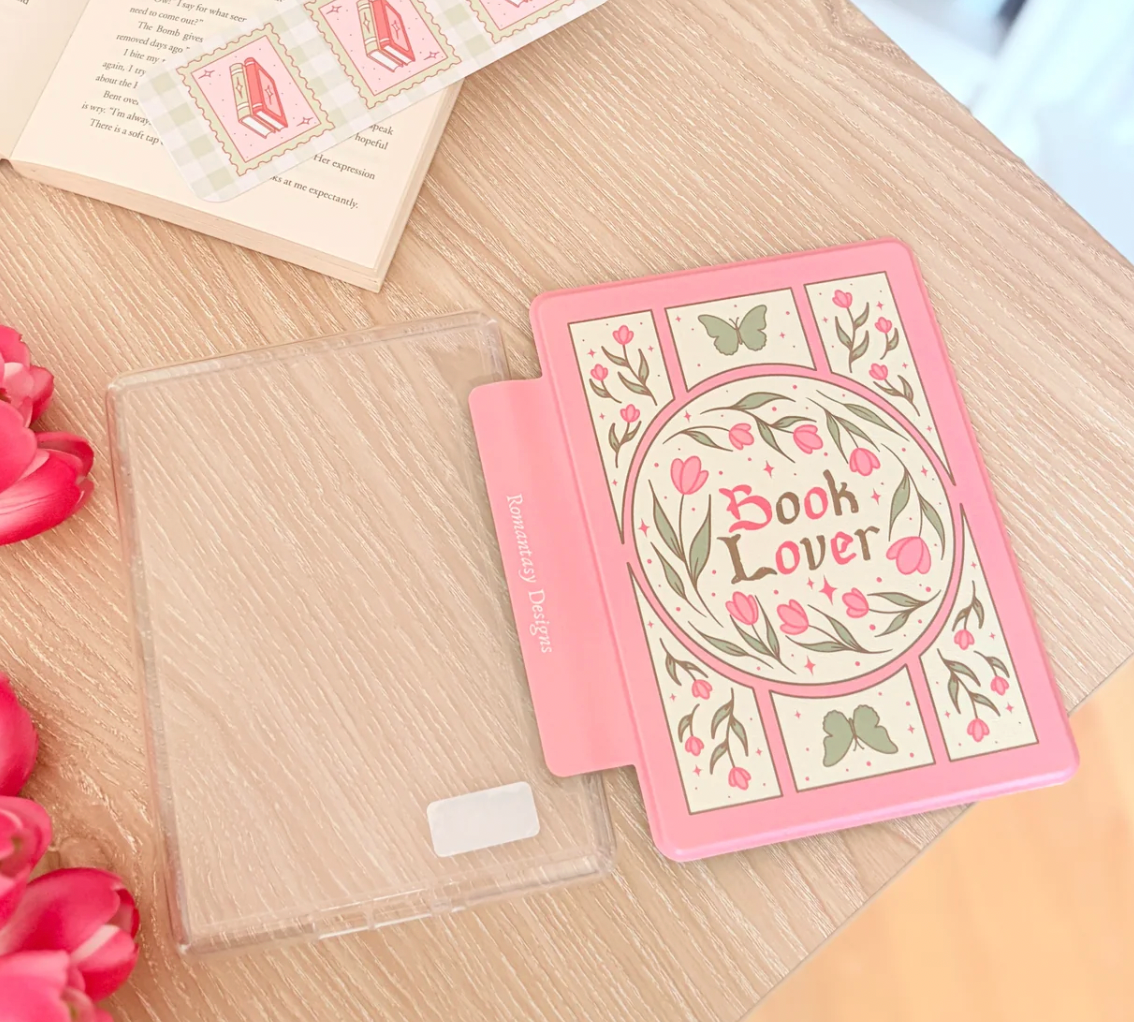 Book Lover - Illustrated Kindle Case