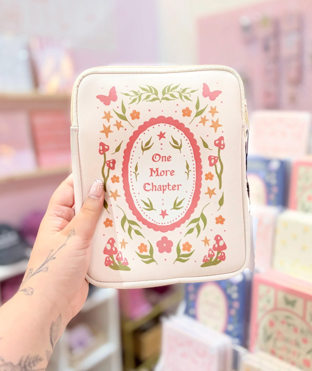 'One More Chapter' Kindle/Book Sleeve
