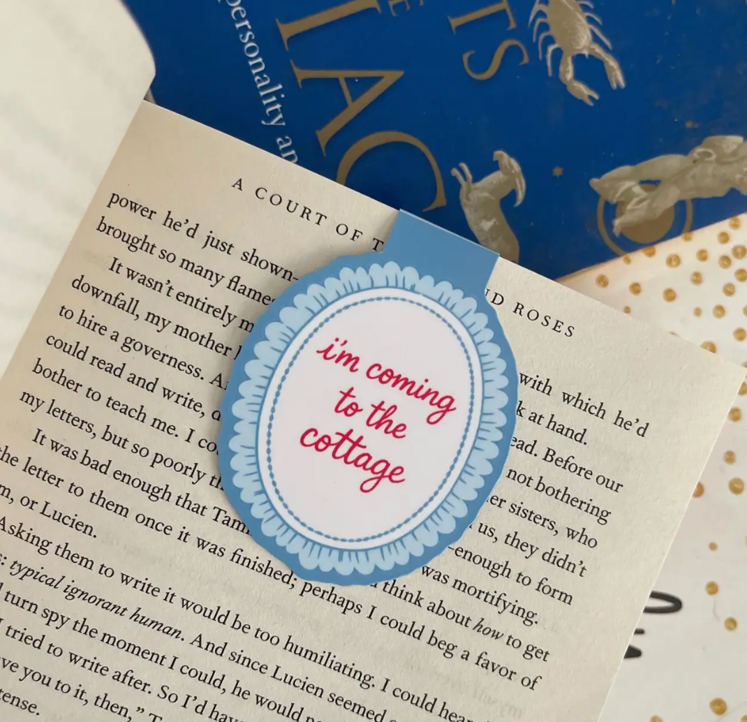 'I'm Coming To The Cottage' Heated Rivalry Magnetic Bookmark