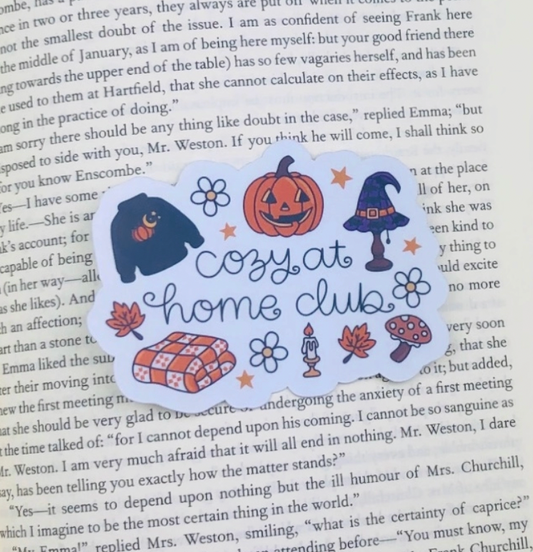 Cosy At Home Sticker