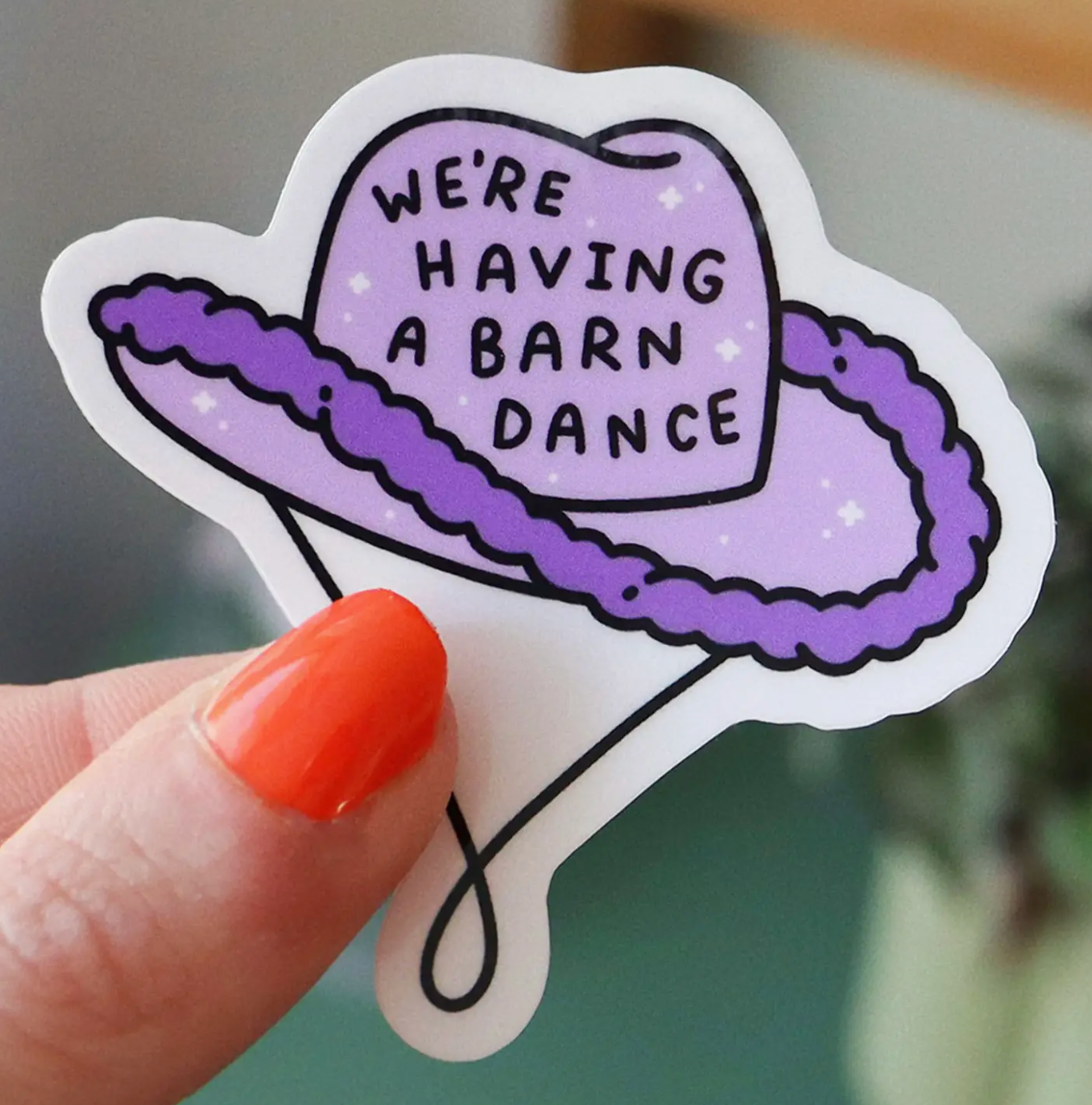 Barn Dance Gavin & Stacey Cowboy Hat Sticker