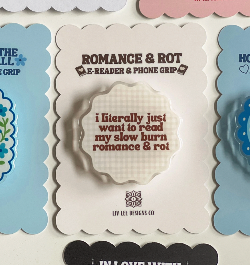 'Romance & Rot' Kindle & Phone Grip