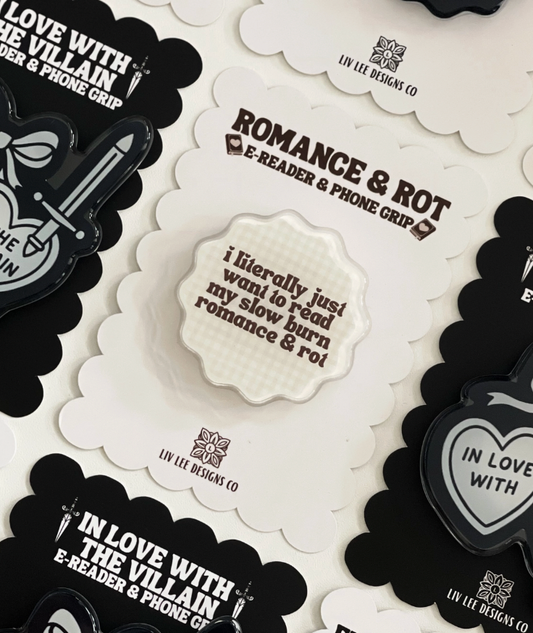 'Romance & Rot' Kindle & Phone Grip