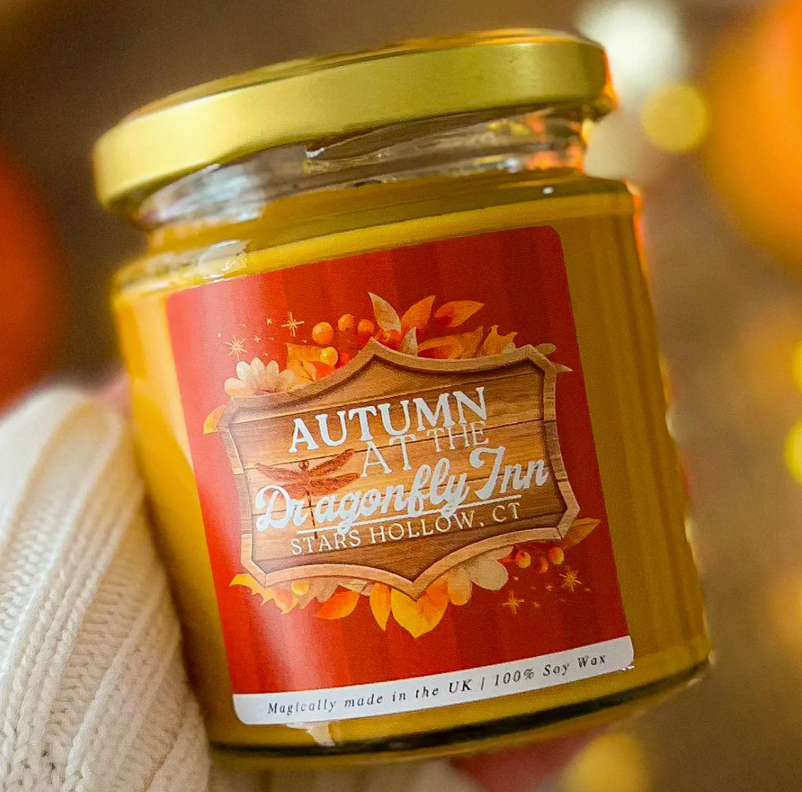 'Autumn At the Dragonfly Inn' Gilmore Girls Candle