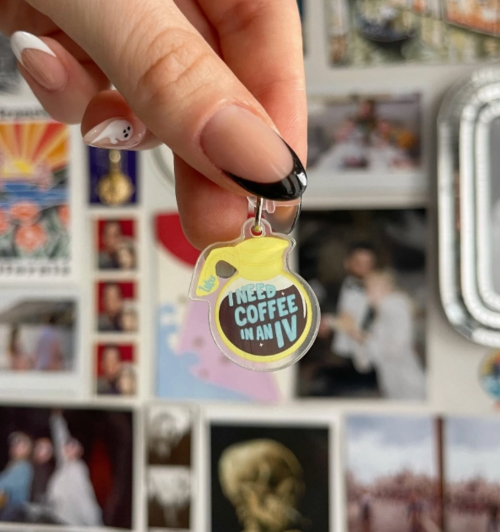 Gilmore Girls Coffee Pot Dust Plug | Phone |Tablet | Kindle Charm