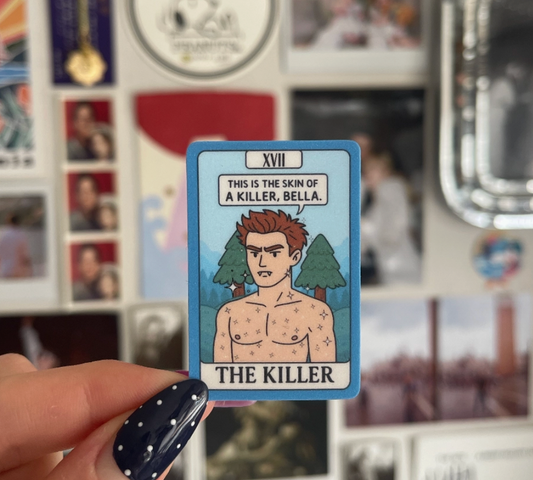 Edward Twilight Vampire Tarot Sticker