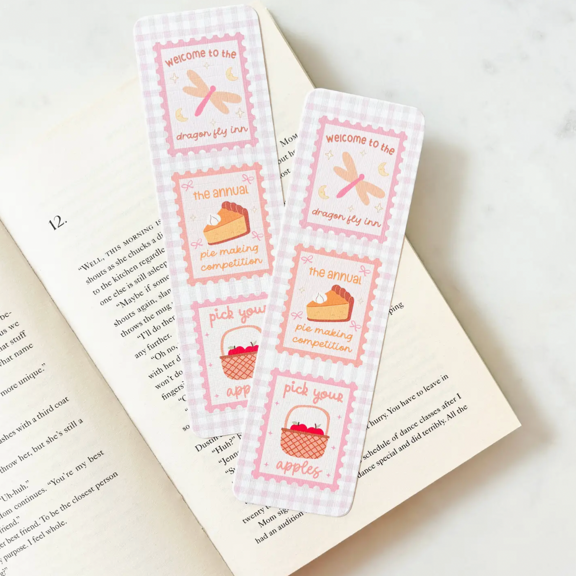 Dragonfly Inn Autumn Harvest Gilmore Girls Ribbon Bookmark