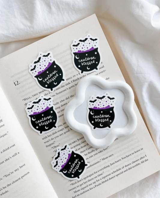 'Cauldron Blessed' ACOTAR Bookish Sticker