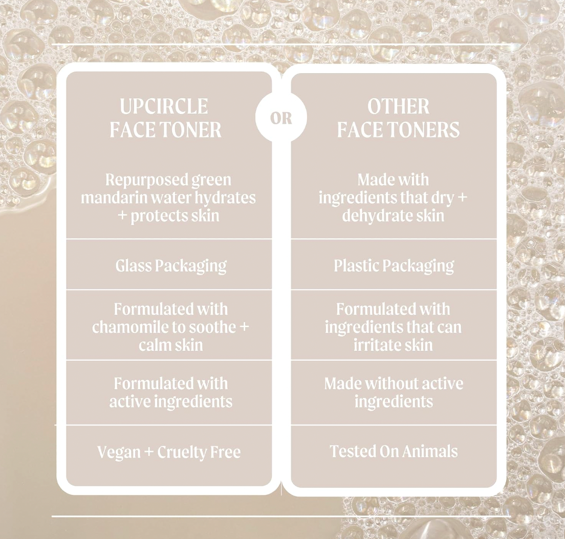 UpCircle Face Toner with Hyaluronic Acid 100ml