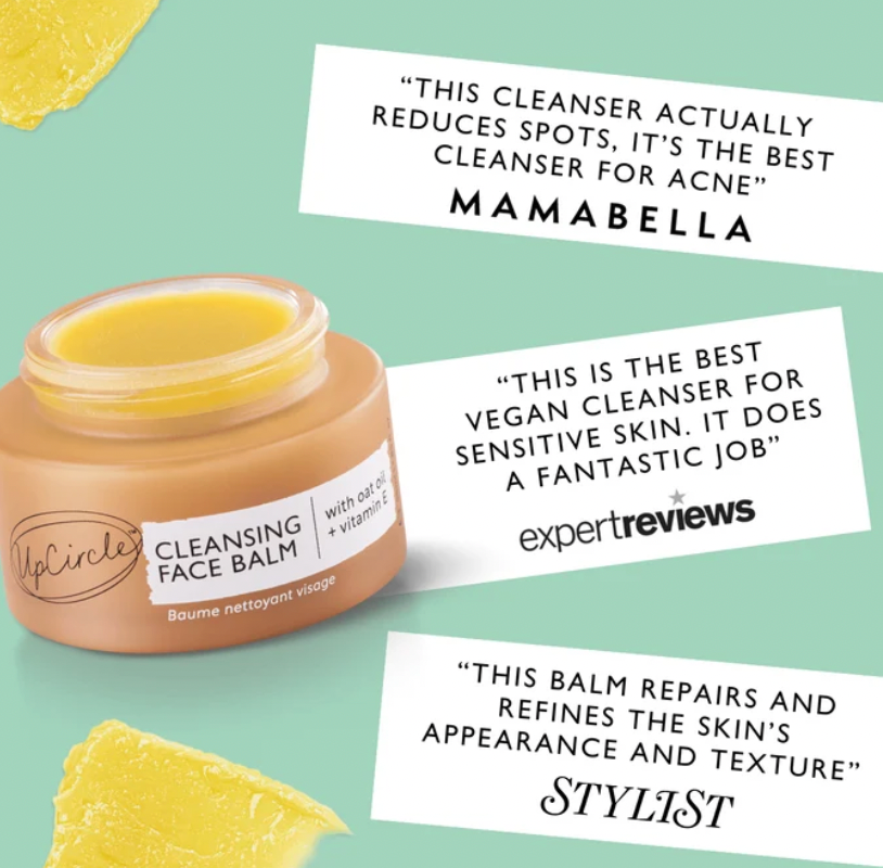 Upcircle Cleansing Face Balm with Vitamin E 55ml