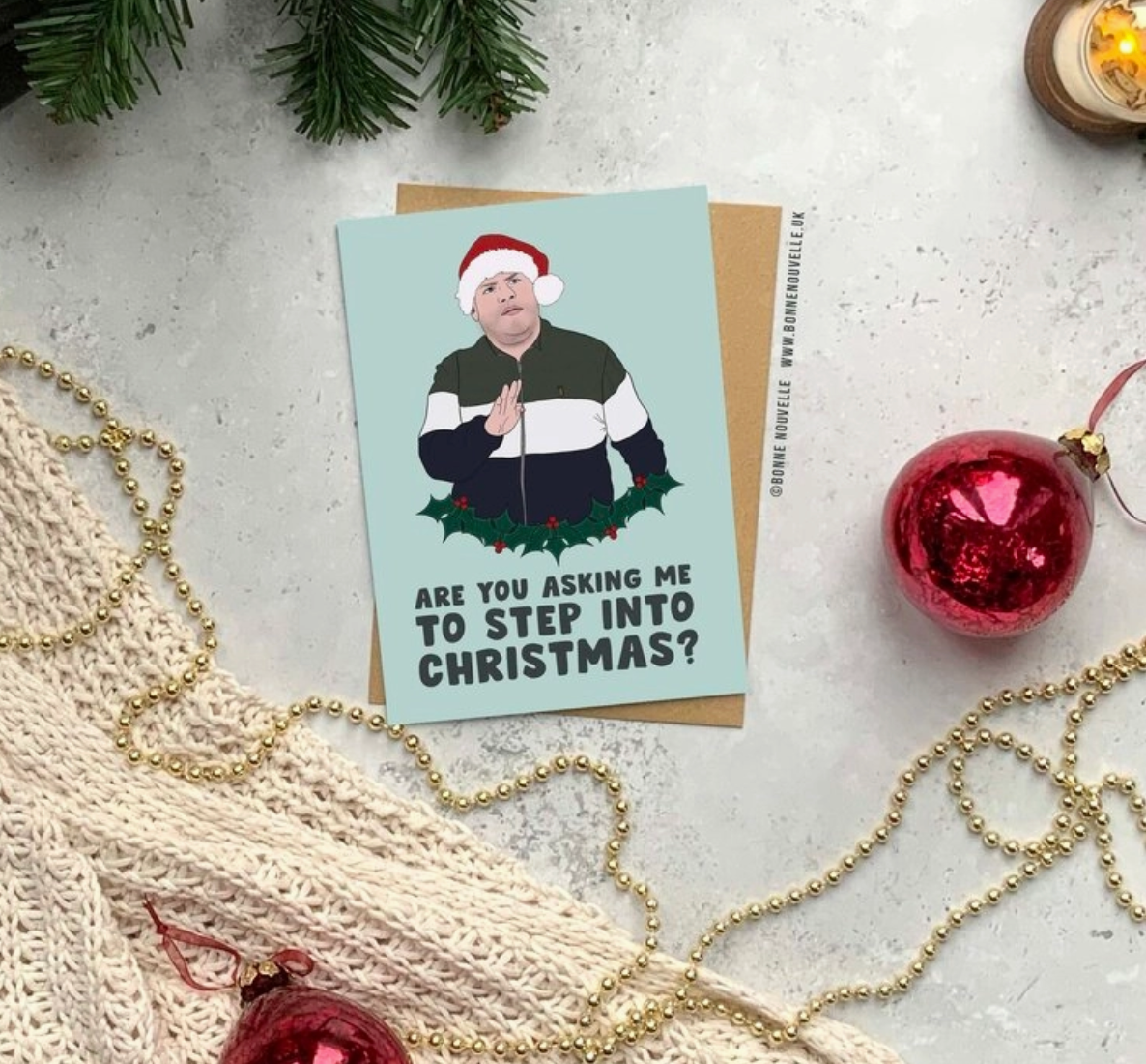 Smithy Gavin & Stacey Christmas Card