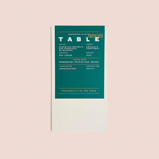 Table Chocolate - 43% White 70g Bar