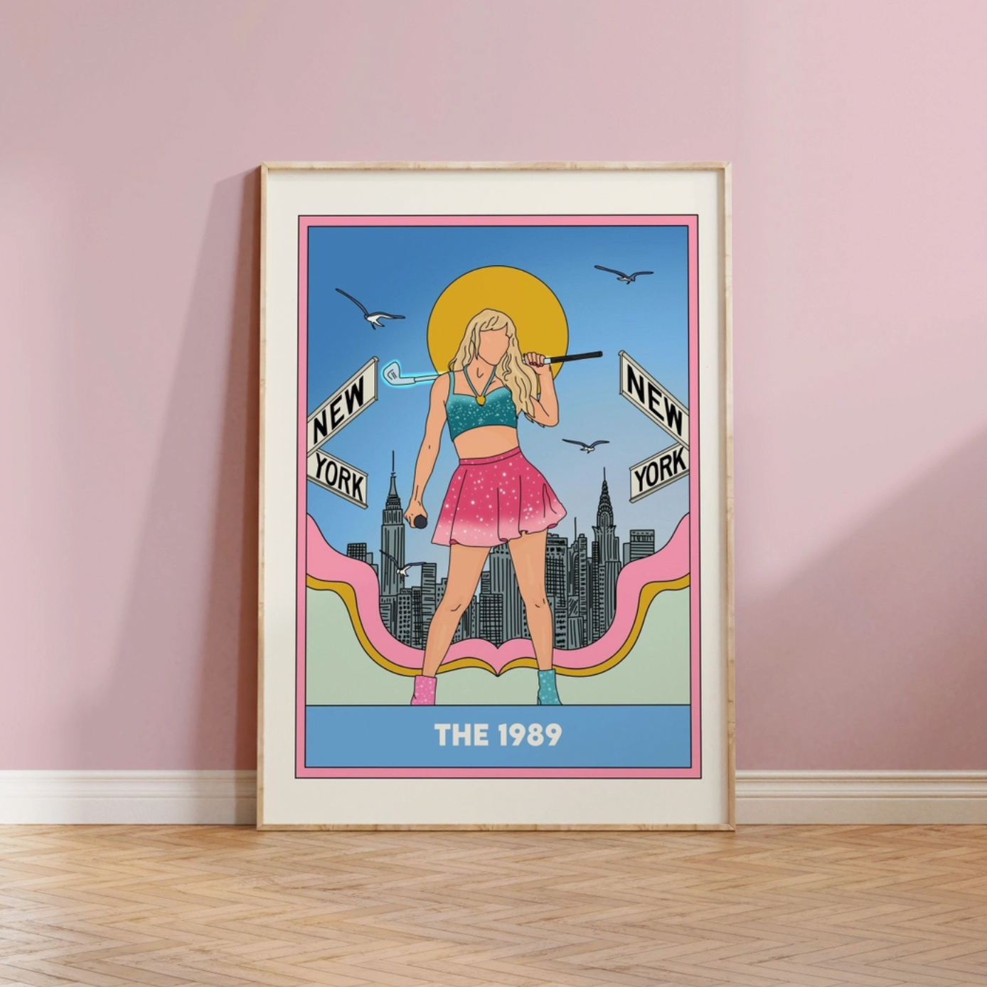 1989 Taylor Swift Tarot A4 Print