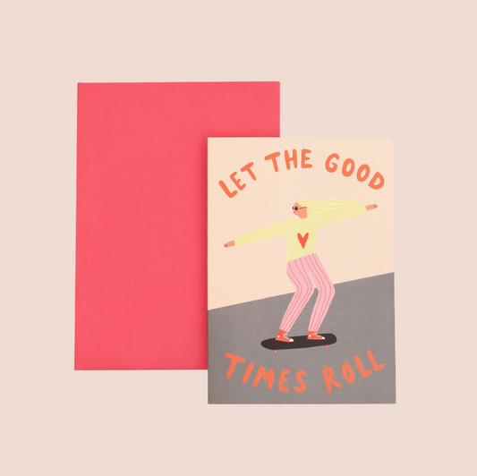 Good Times Roll Birthday Card