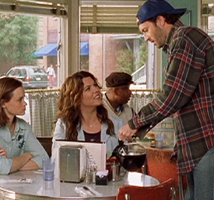 Luke's Diner Gilmore Girls Jar Candle