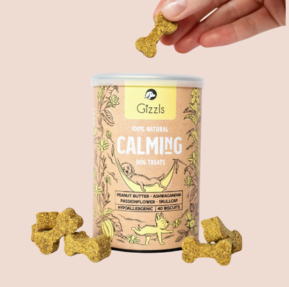 Natural Calming Dog Treat Tub