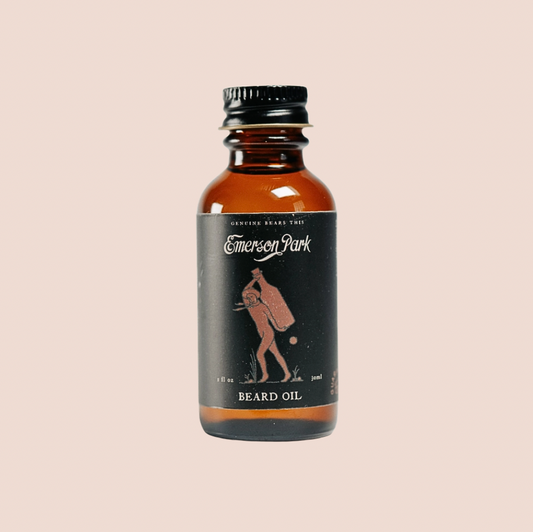 Beard/Grooming Oil - Bergamot, Leather & Amber 30ml