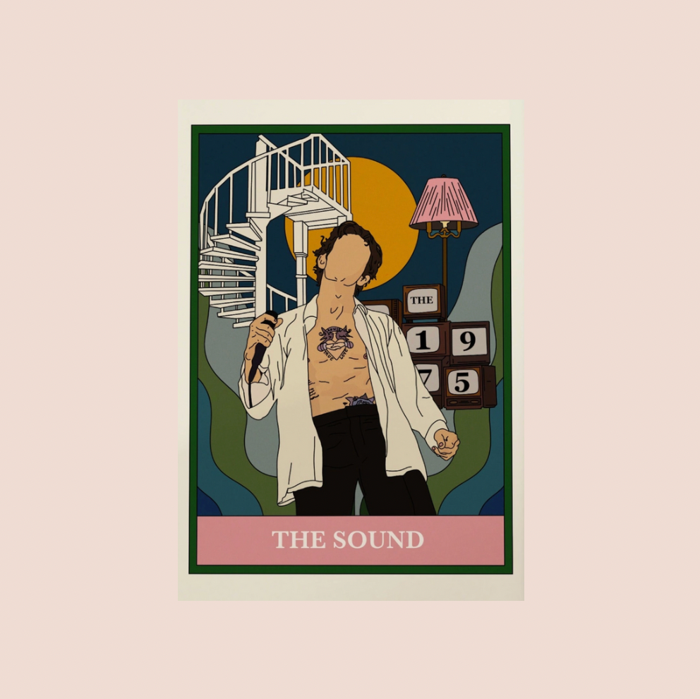 The 1975 The Sound A4 Print