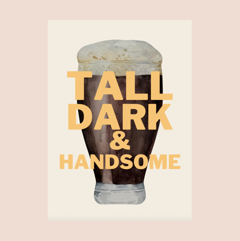Guinness Pint A4 Print