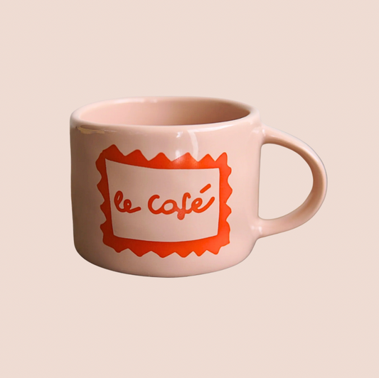 Le Café Handmade Mug