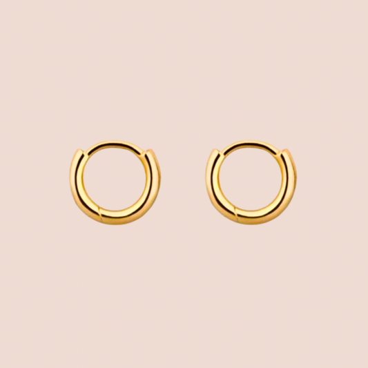Madrid Mini Gold Huggie Hoops