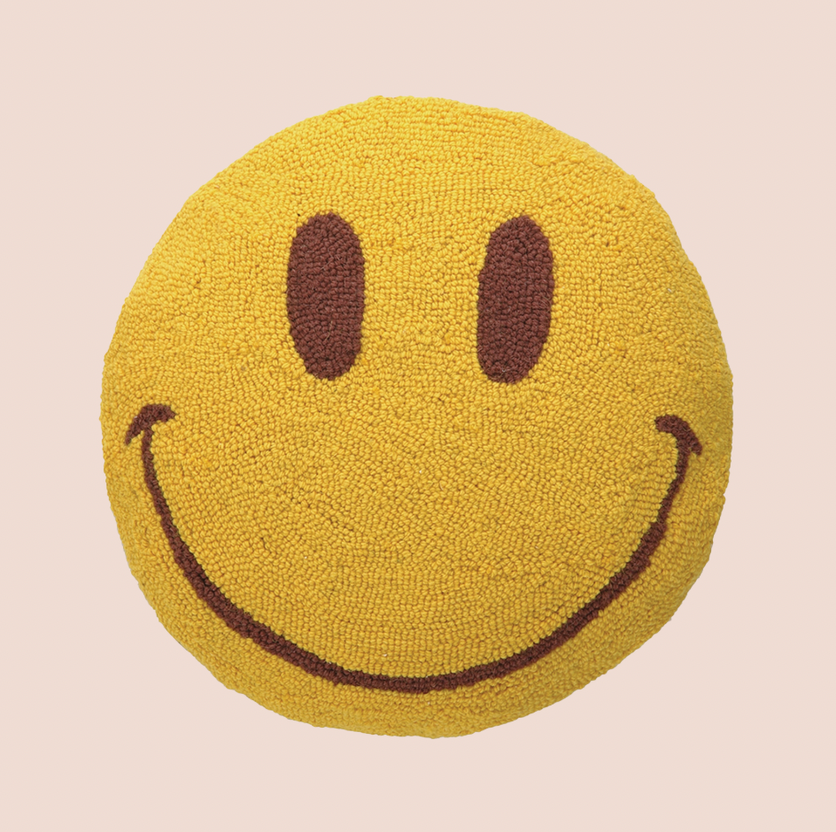 Smiley Wool Cushion