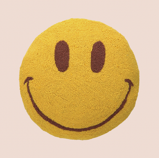 Smiley Wool Cushion