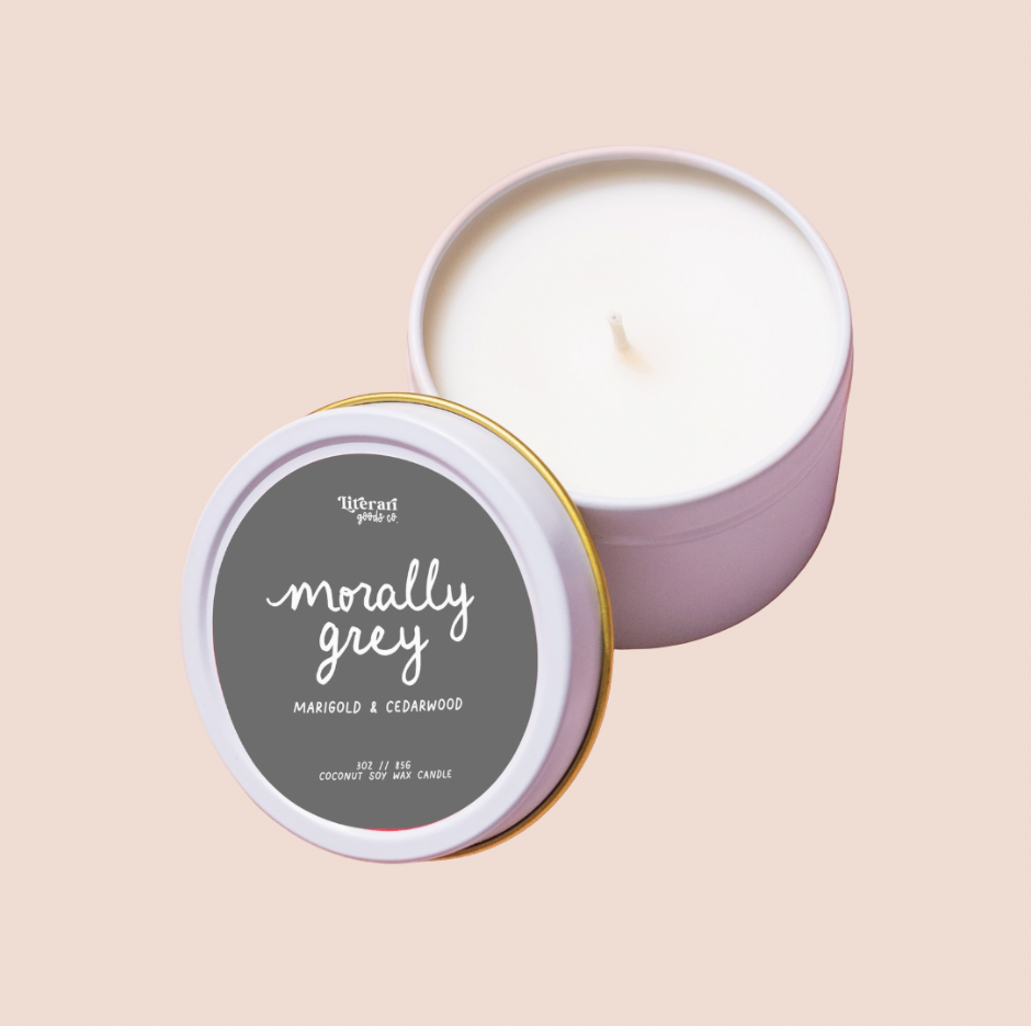 Morally Grey 4oz Candle