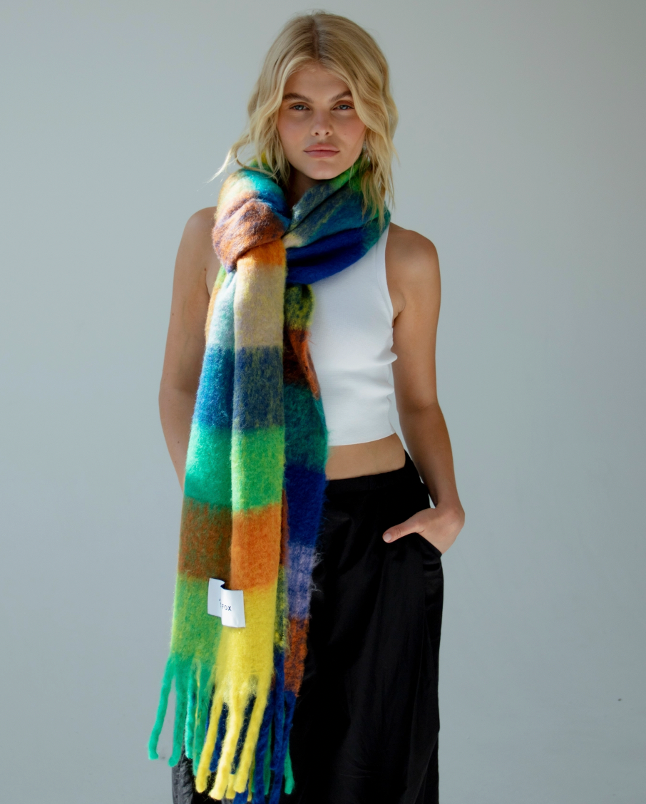 The Reykjavik Scarf - Nordic Skies