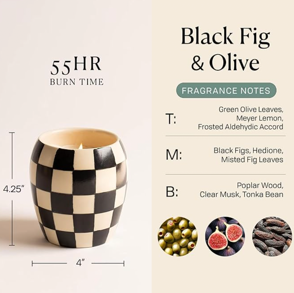 Black Fig & Olive Candle