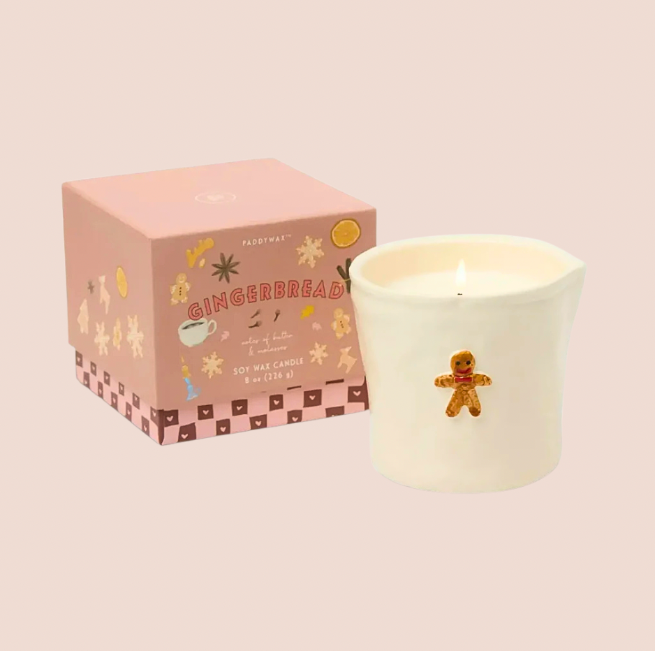 Gingerbread Boxed Bistro Candle