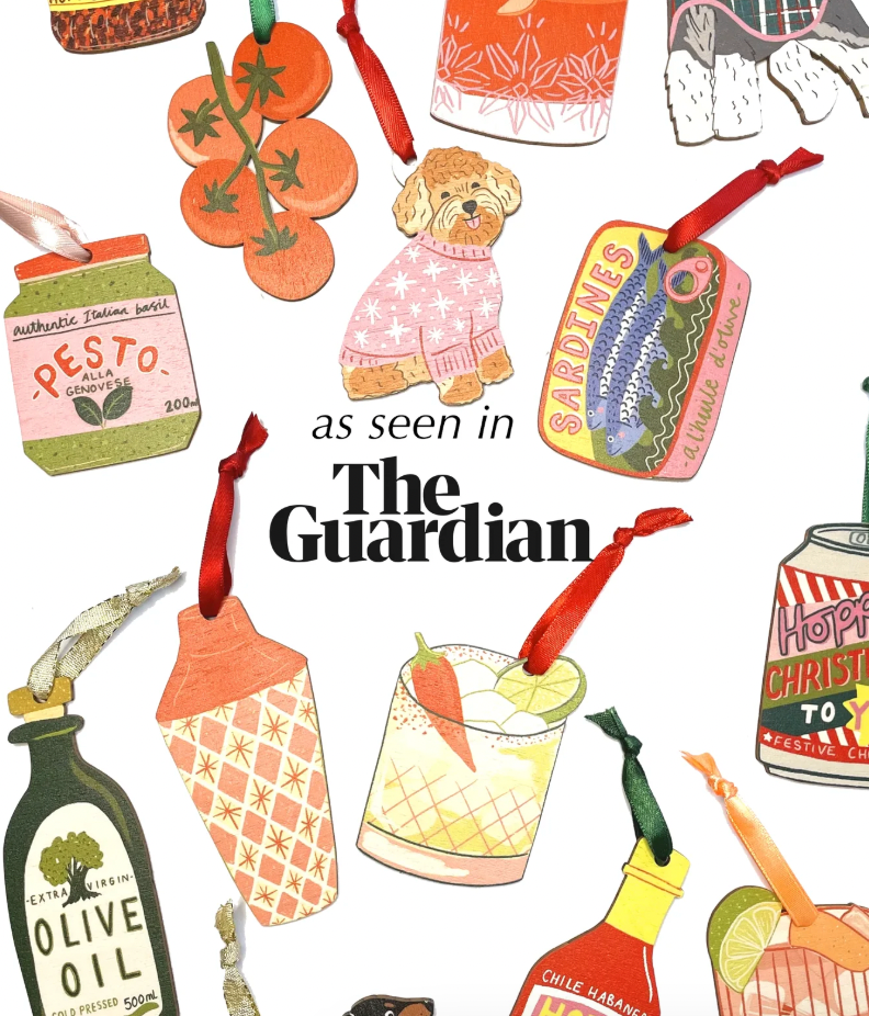 Golden Retreiver - Wooden Christmas Decoration