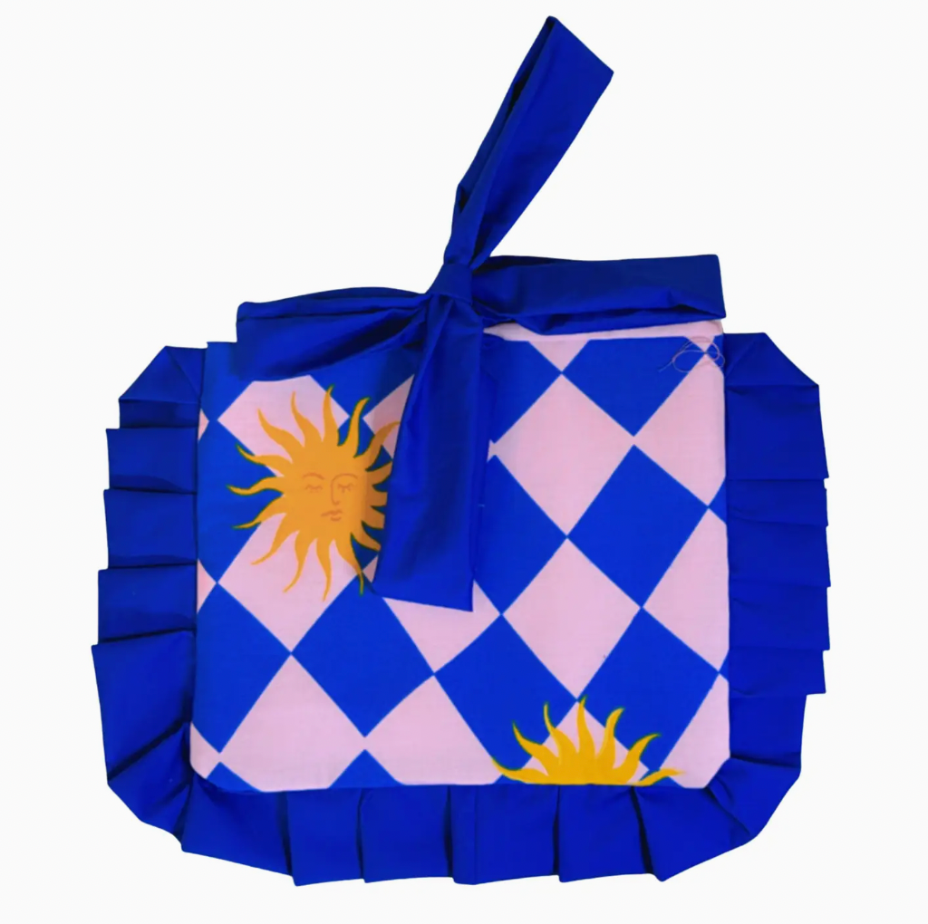 Blue Pink Celestial Sun Handmade Kindle/Ipad/Laptop Bag