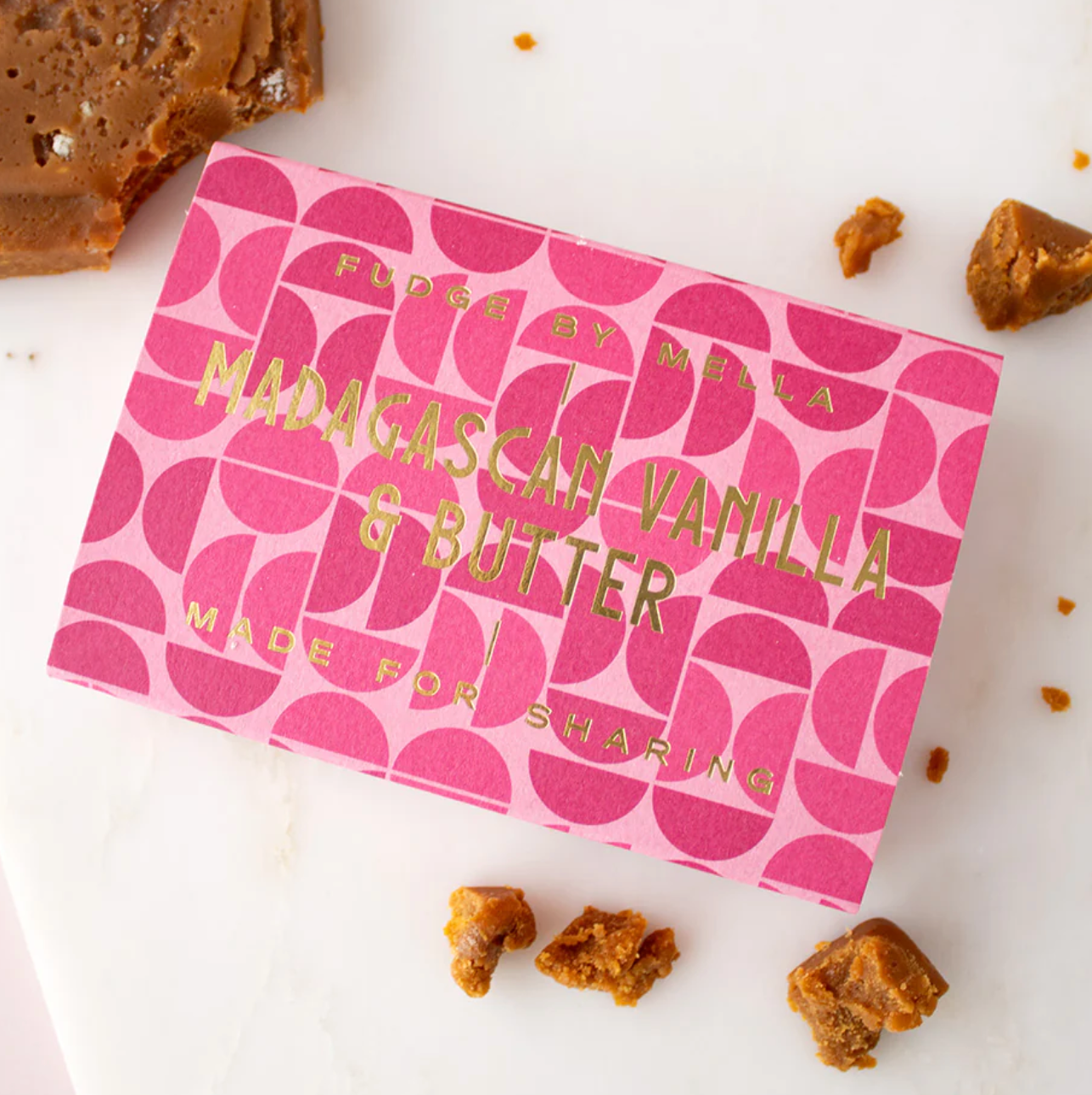 Madagascan Vanilla and Butter Fudge 170g