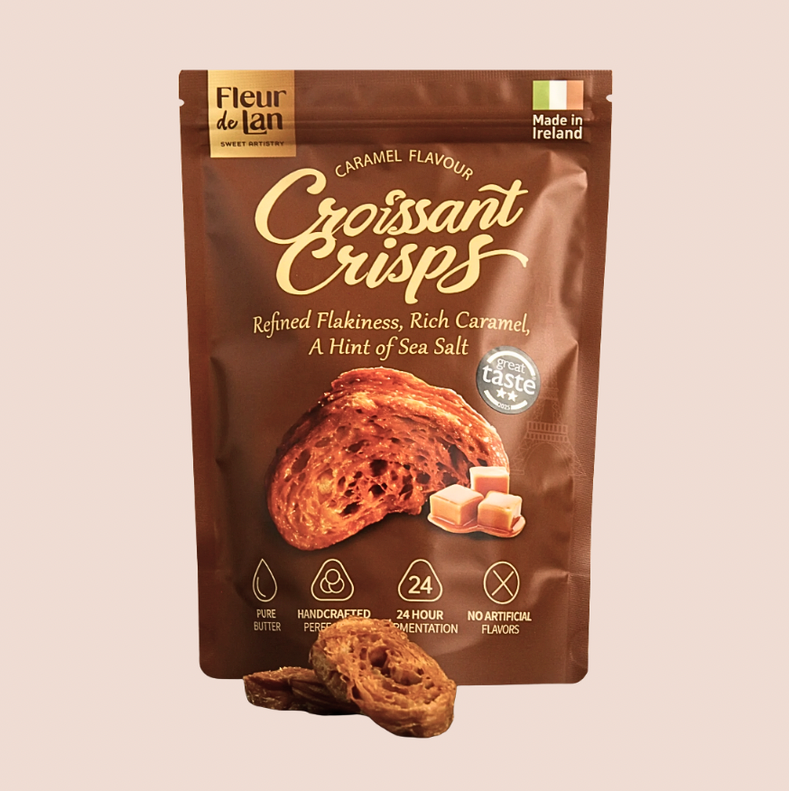 Handmade Croissant Crisps – Caramel 70g