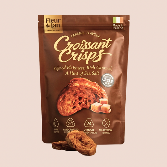 Handmade Croissant Crisps – Caramel 70g