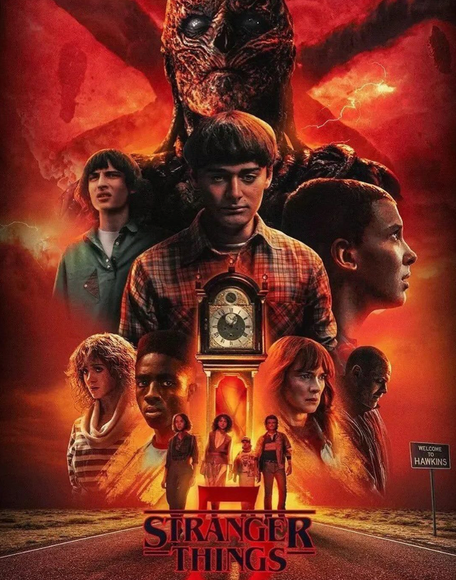 Stranger Things Iced Coffee Glass 16oz