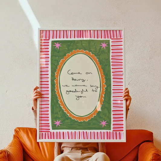 As It Was Harry Styles Lyric A4 Wall Art Print