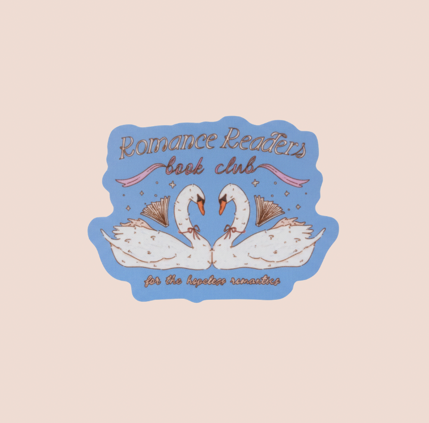 Romance Book Club Bookish Sticker