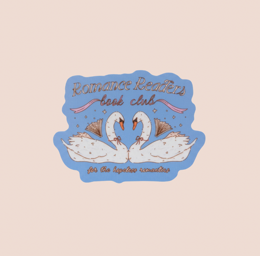 Romance Book Club Bookish Sticker