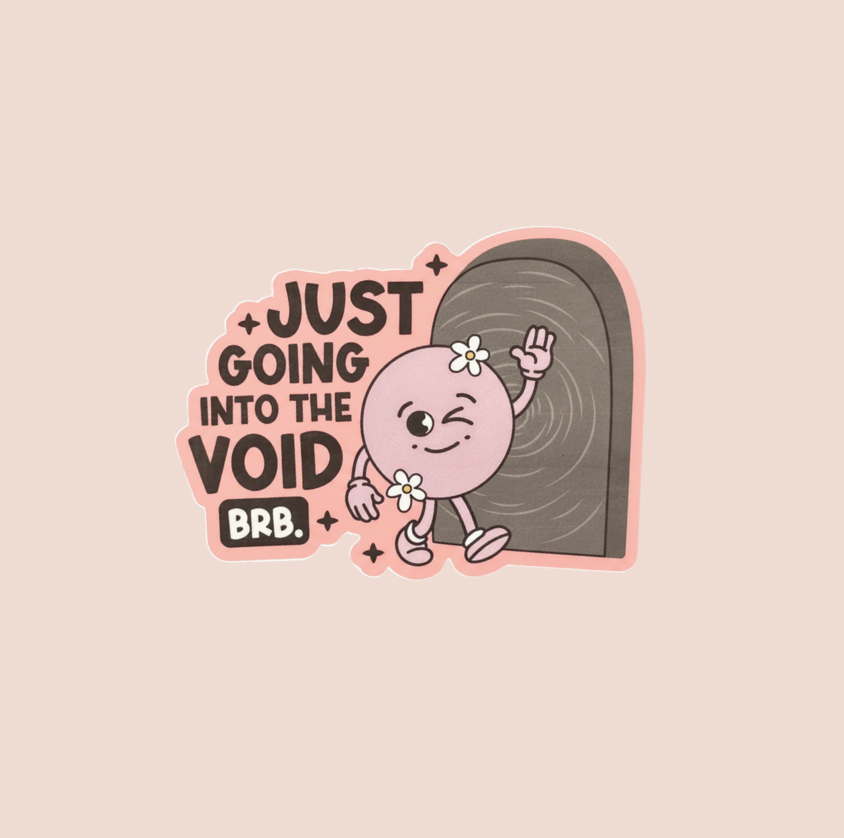 Into The Void Sticker