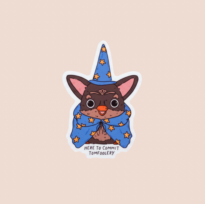Furby Wizard Sticker