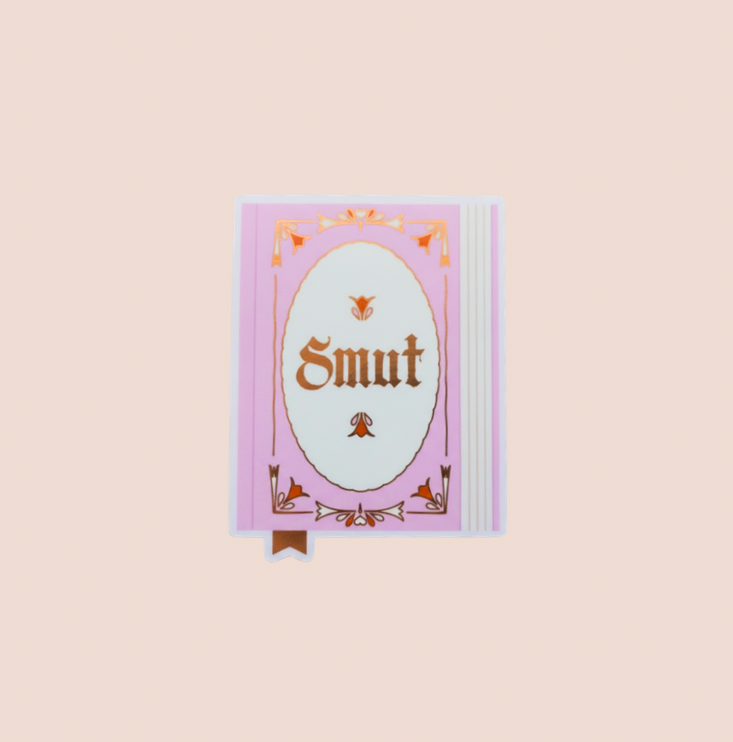 Pink Smut Bookish Sticker