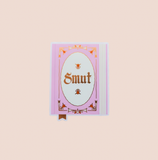 Pink Smut Bookish Sticker