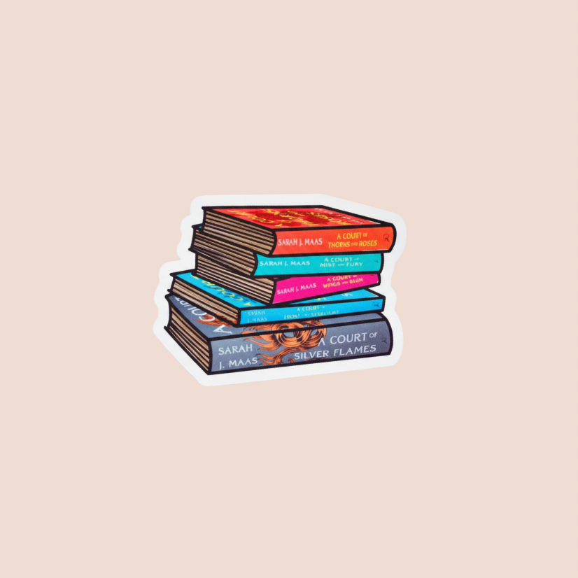 ACOTAR Book Stack Sticker