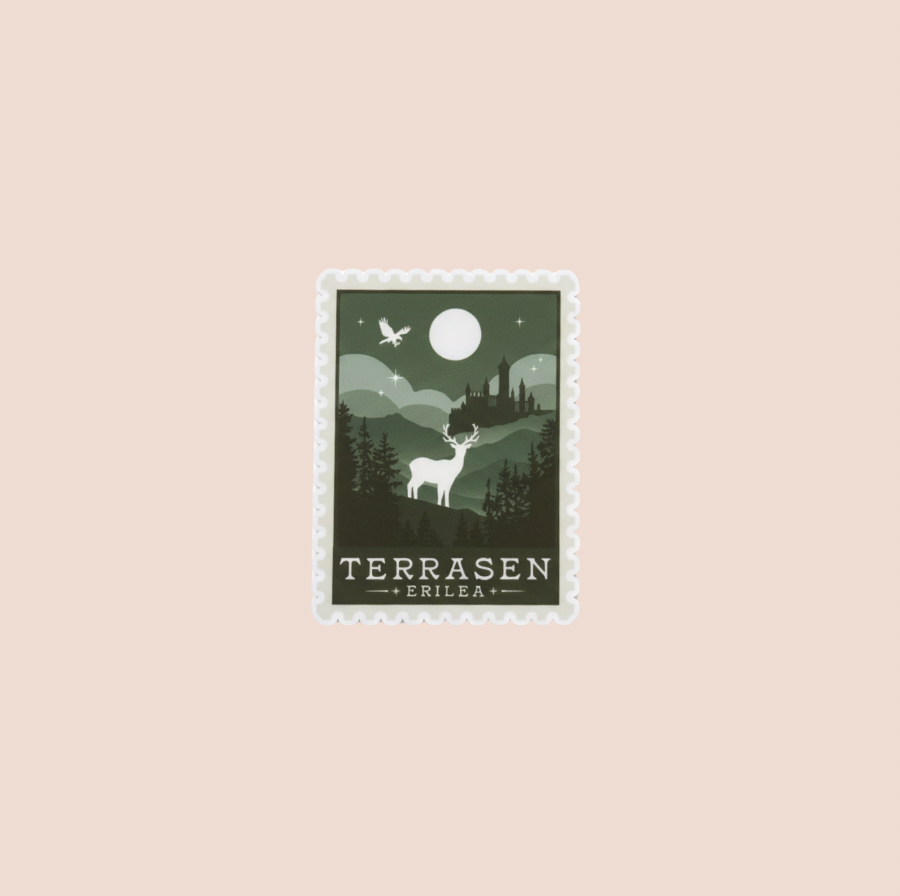Terrasen Throne Of Glass Sticker